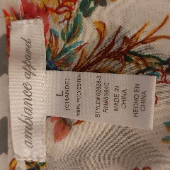 Ambiance Apparel Sheer - Picture 5 of 6